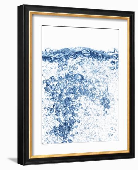 Water with Air Bubbles-Petr Gross-Framed Photographic Print