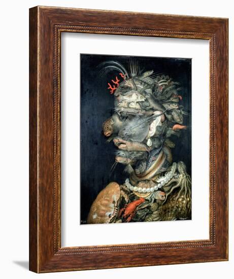 Water-Giuseppe Arcimboldo-Framed Premium Giclee Print