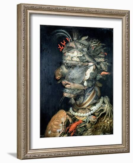 Water-Giuseppe Arcimboldo-Framed Giclee Print