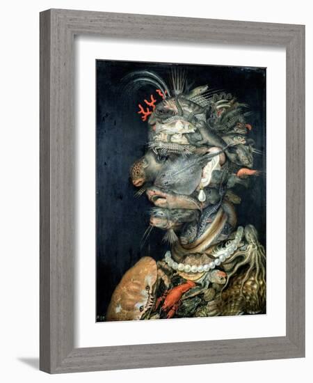 Water-Giuseppe Arcimboldo-Framed Giclee Print