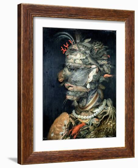 Water-Giuseppe Arcimboldo-Framed Giclee Print