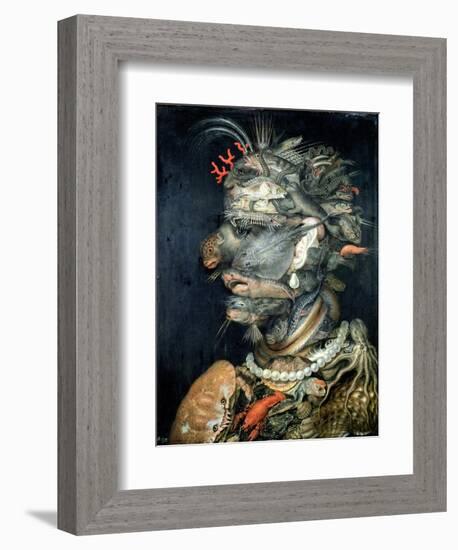 Water-Giuseppe Arcimboldo-Framed Giclee Print