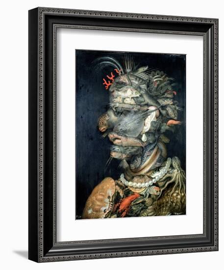 Water-Giuseppe Arcimboldo-Framed Giclee Print