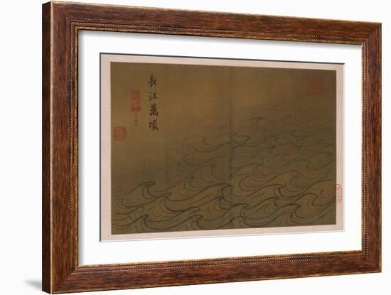 Water-Ma Yuan-Framed Giclee Print