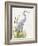 Waterbirds & Cattails I-Naomi McCavitt-Framed Art Print