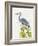 Waterbirds & Cattails II-Naomi McCavitt-Framed Art Print