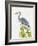 Waterbirds & Cattails II-Naomi McCavitt-Framed Art Print