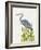 Waterbirds & Cattails II-Naomi McCavitt-Framed Art Print