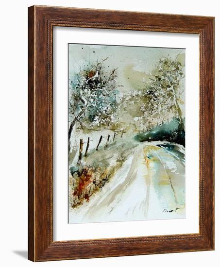 Watercolor 010604-Pol Ledent-Framed Art Print