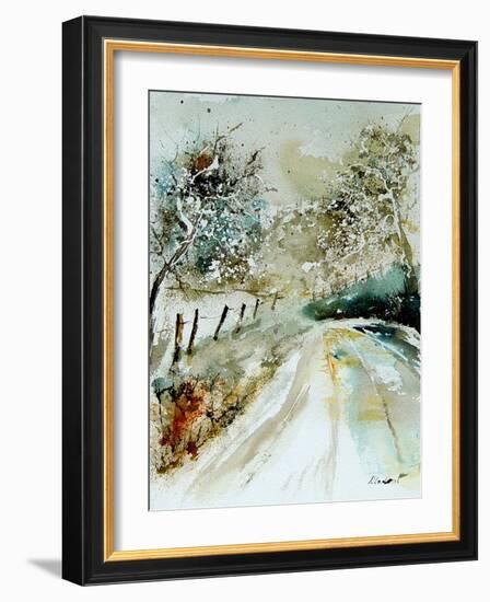 Watercolor 010604-Pol Ledent-Framed Art Print