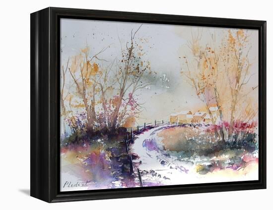 Watercolor 010707-Pol Ledent-Framed Stretched Canvas