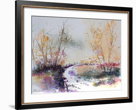 Watercolor 010707-Pol Ledent-Framed Art Print