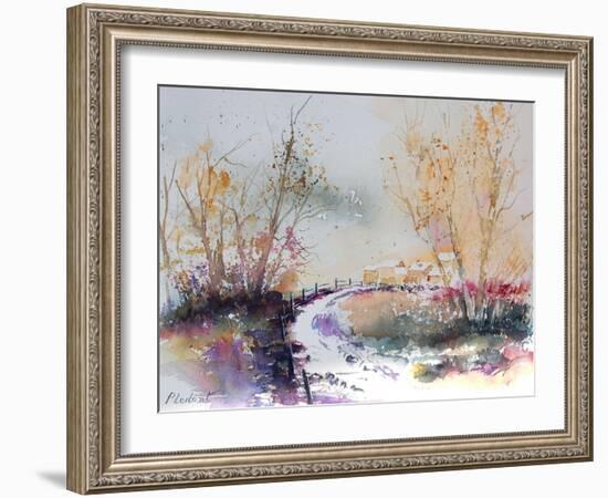 Watercolor 010707-Pol Ledent-Framed Art Print