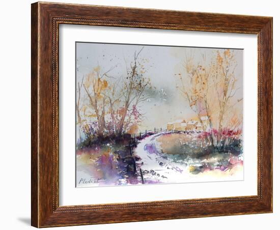 Watercolor 010707-Pol Ledent-Framed Art Print