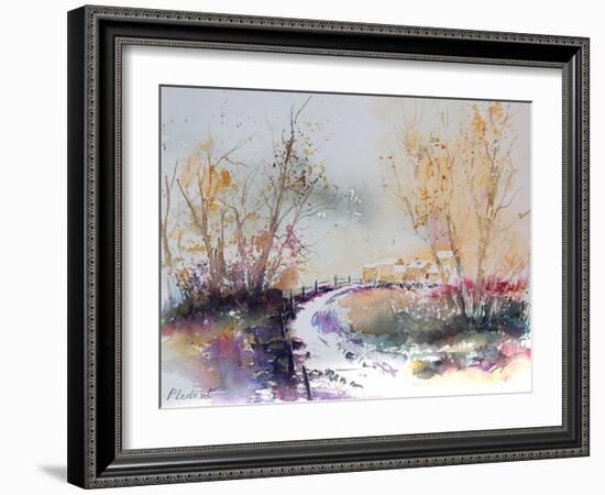 Watercolor 010707-Pol Ledent-Framed Art Print