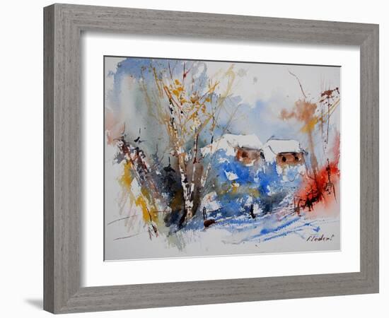 Watercolor 0110-Pol Ledent-Framed Art Print