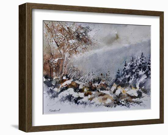 Watercolor 011101-Pol Ledent-Framed Art Print