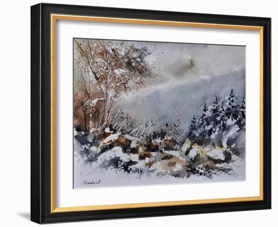 Watercolor 011101-Pol Ledent-Framed Art Print