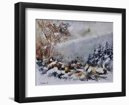 Watercolor 011101-Pol Ledent-Framed Art Print