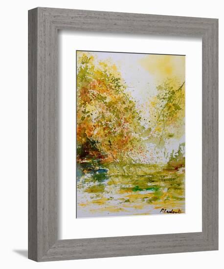 Watercolor 0230807-Pol Ledent-Framed Art Print