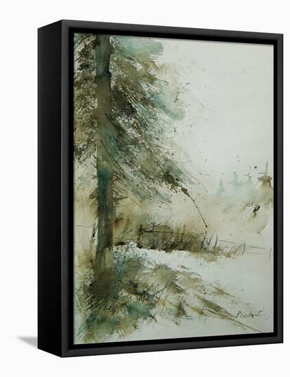 Watercolor 030306-Pol Ledent-Framed Stretched Canvas