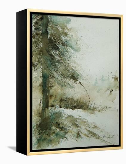 Watercolor 030306-Pol Ledent-Framed Stretched Canvas