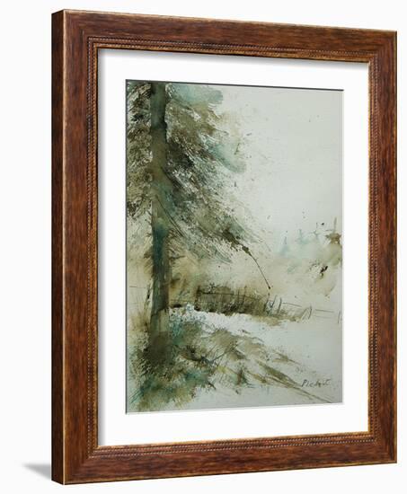 Watercolor 030306-Pol Ledent-Framed Art Print