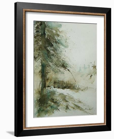 Watercolor 030306-Pol Ledent-Framed Art Print