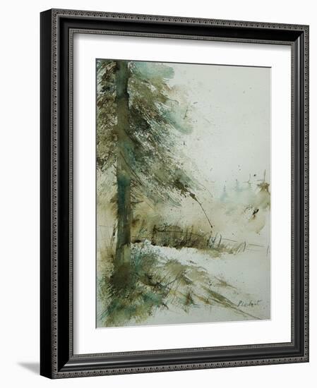 Watercolor 030306-Pol Ledent-Framed Art Print