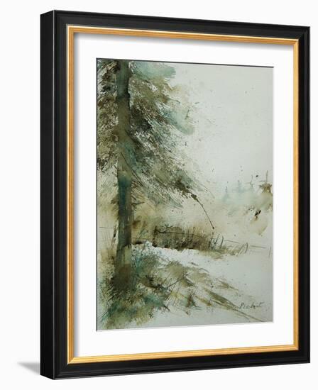 Watercolor 030306-Pol Ledent-Framed Art Print