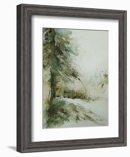 Watercolor 030306-Pol Ledent-Framed Art Print