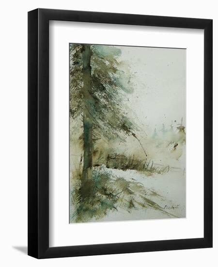 Watercolor 030306-Pol Ledent-Framed Art Print