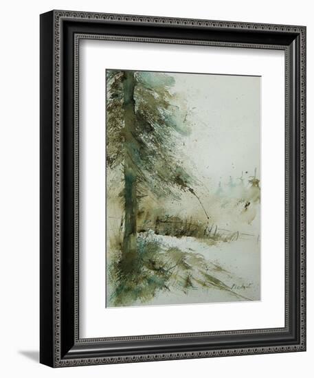 Watercolor 030306-Pol Ledent-Framed Art Print