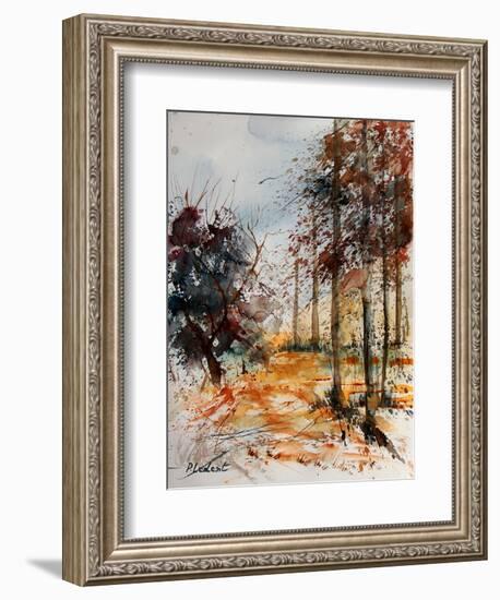 Watercolor 040902-Pol Ledent-Framed Art Print