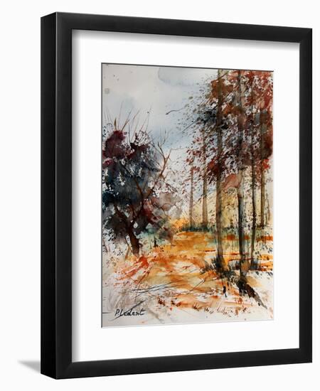 Watercolor 040902-Pol Ledent-Framed Art Print