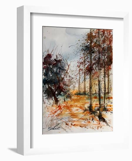 Watercolor 040902-Pol Ledent-Framed Art Print