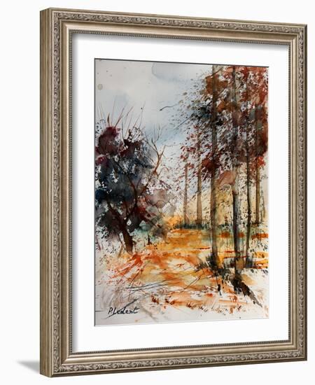 Watercolor 040902-Pol Ledent-Framed Art Print