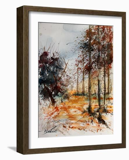 Watercolor 040902-Pol Ledent-Framed Art Print