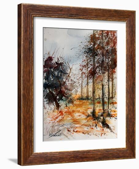 Watercolor 040902-Pol Ledent-Framed Art Print