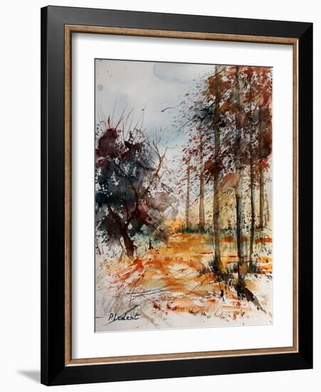 Watercolor 040902-Pol Ledent-Framed Art Print