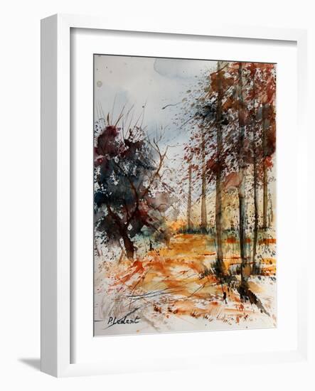 Watercolor 040902-Pol Ledent-Framed Art Print