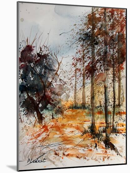 Watercolor 040902-Pol Ledent-Mounted Art Print