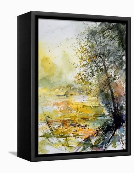 watercolor 050906-Pol Ledent-Framed Stretched Canvas