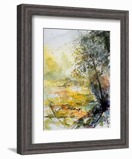 watercolor 050906-Pol Ledent-Framed Art Print