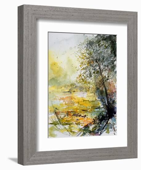 watercolor 050906-Pol Ledent-Framed Art Print