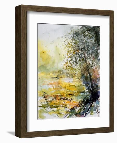 watercolor 050906-Pol Ledent-Framed Art Print