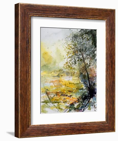 watercolor 050906-Pol Ledent-Framed Art Print