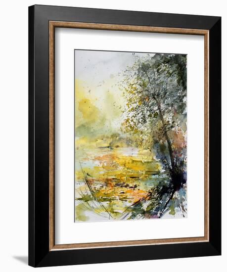 watercolor 050906-Pol Ledent-Framed Art Print