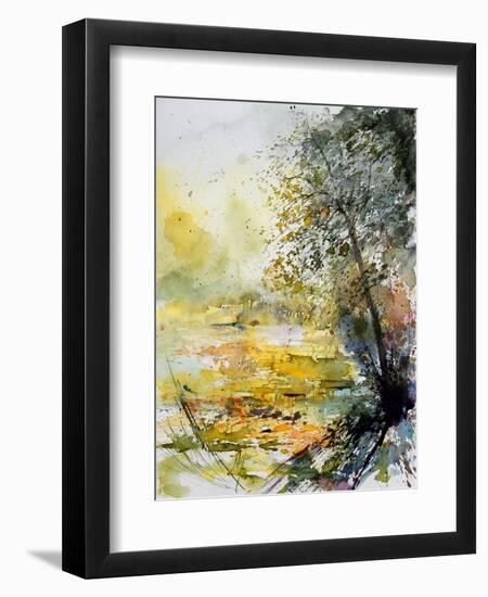 watercolor 050906-Pol Ledent-Framed Art Print