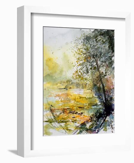 watercolor 050906-Pol Ledent-Framed Art Print